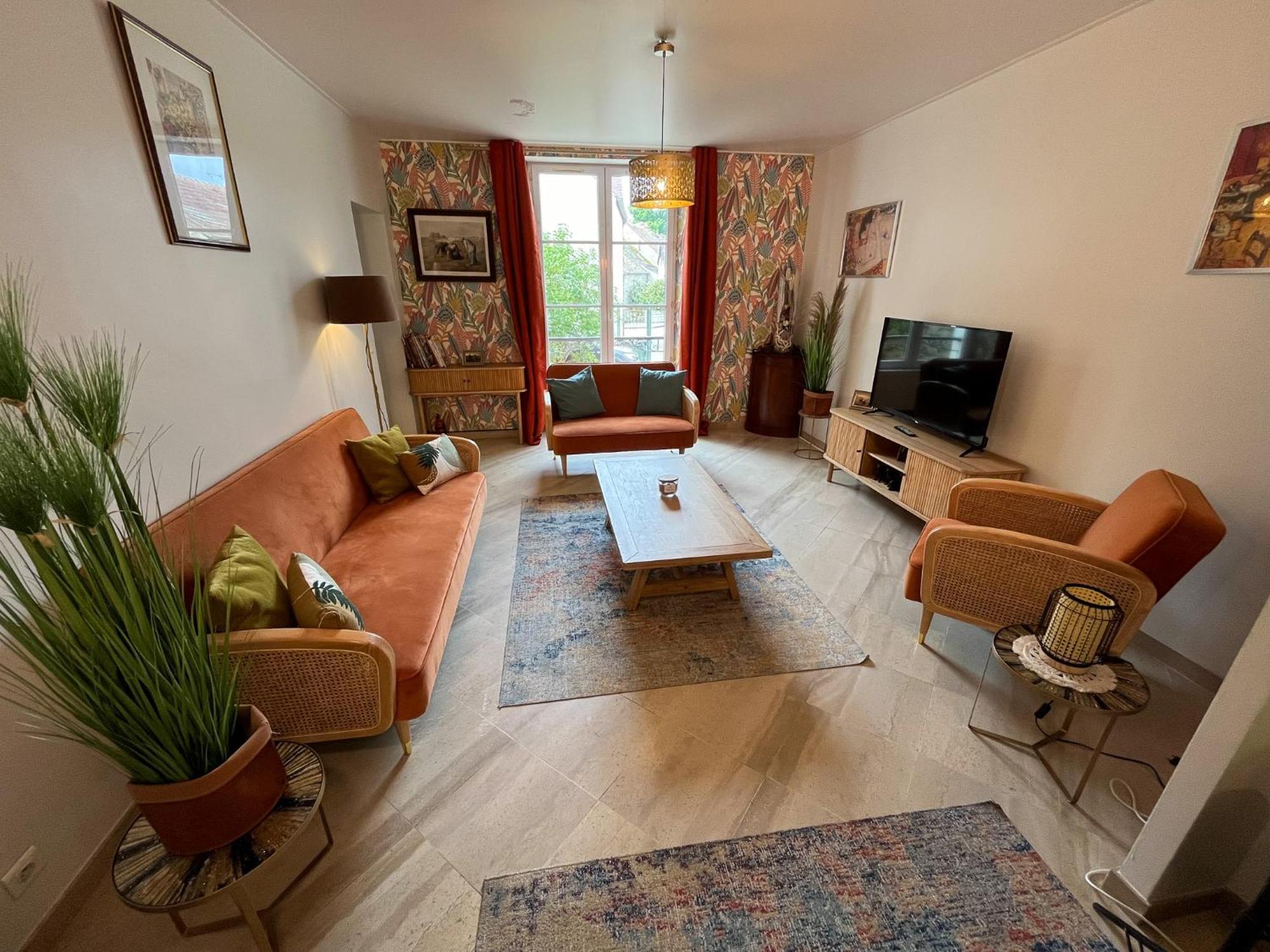 Apartment Rdc Avec Jardin Au Coeur De 2 A 6 Personnes Barbizon
